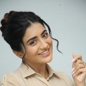 Rashi Singh Radiates Elegance in Soft Beige Outfit: Latest Photoshoot
