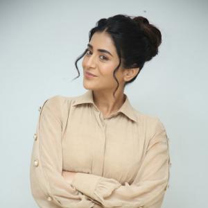 Rashi Singh Radiates Elegance in Soft Beige Outfit: Latest Photoshoot