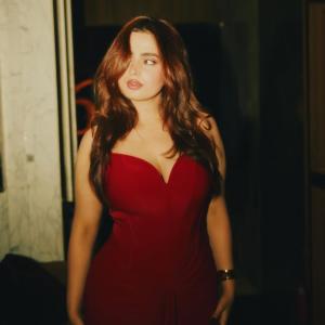 Ayesha Khan Stuns in Elegant Red Gown – Glamorous Fashion Photoshoot 2025