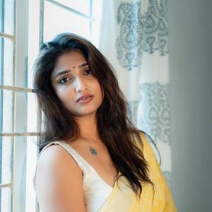 Actress Priya Vadlamani Radiates Grace in Yellow Saree