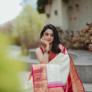Actress Namitha Pramod Stuns in Elegant Traditional Saree Look