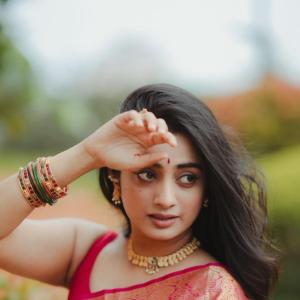 Actress Namitha Pramod Stuns in Elegant Traditional Saree Look
