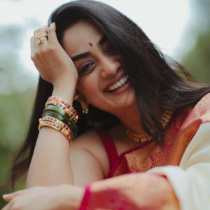 Actress Namitha Pramod Stuns in Elegant Traditional Saree Look