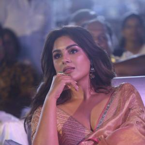 Samyuktha Menon Radiates Elegance in Traditional Saree at Public Event