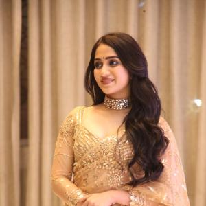 Sakshi Malhotra – Timeless Saree Beauty in Shimmering Gold