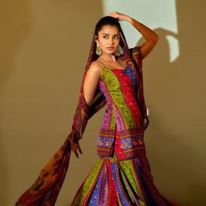 Anupama Parameswaran Inspired Traditional Look in Vibrant Indian Attire