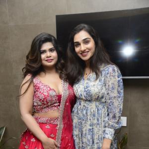 Actress Alekhya Angel threw Christmas party