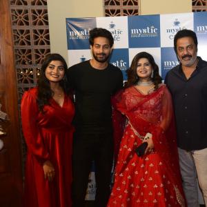 Actress Alekhya Angel threw Christmas party