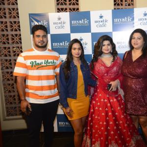 Actress Alekhya Angel threw Christmas party