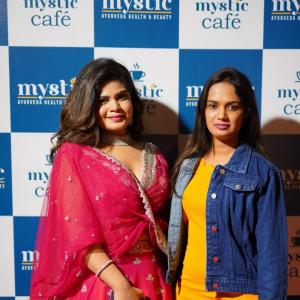 Actress Alekhya Angel threw Christmas party