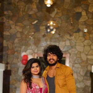 Actress Alekhya Angel threw Christmas party