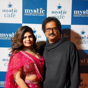 Actress Alekhya Angel threw Christmas party