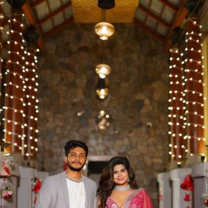 Actress Alekhya Angel threw Christmas party