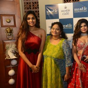 Actress Alekhya Angel threw Christmas party