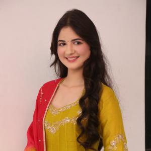 Harshaali Malhotra Stuns in Yellow Traditional Outfit with Elegant Indian Look