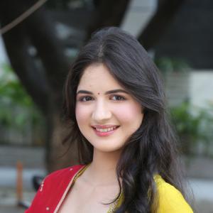 Harshaali Malhotra Stuns in Yellow Traditional Outfit with Elegant Indian Look