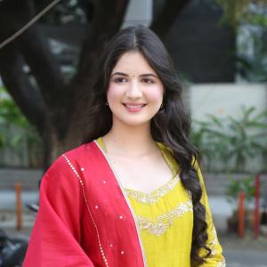 Harshaali Malhotra Stuns in Yellow Traditional Outfit with Elegant Indian Look
