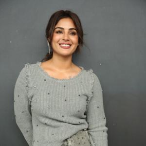 Samyuktha Menon Radiates Natural Elegance in a Minimalist Grey Outfit