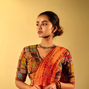 Anupama Parameswaran Inspired Ethnic Style | Graceful Indian Saree Look