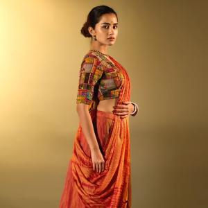 Anupama Parameswaran Inspired Ethnic Style | Graceful Indian Saree Look