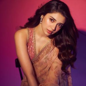 Kriti Shetty Inspired Modern Ethnic Portrait | Elegant Glamour Look