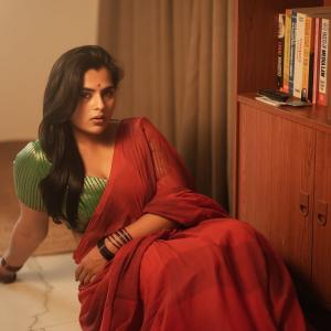 Kavya KalyanRam Inspired Traditional Saree Look | Elegant South Indian Style