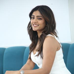 Eesha Rebba Stuns in Chic White Outfit with Minimalist Elegance