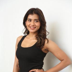 Hebbah Patel Latest Photoshoot | Elegant Studio Portrait in Black Outfit