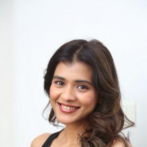 Hebbah Patel Latest Photoshoot | Elegant Studio Portrait in Black Outfit