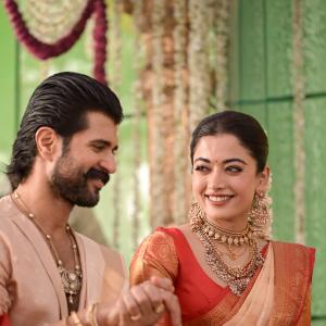 Vijay Deverakonda & Rashmika Mandanna’s Satyanarayana Swamy Puja