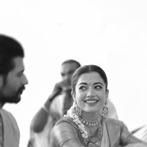 Vijay Deverakonda & Rashmika Mandanna’s Satyanarayana Swamy Puja