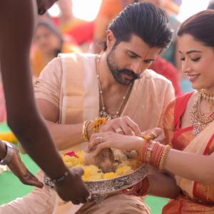 Vijay Deverakonda & Rashmika Mandanna’s Satyanarayana Swamy Puja