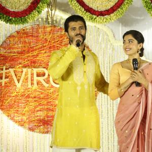 Vijay Deverakonda and Rashmika’s Media Meet After Marriage