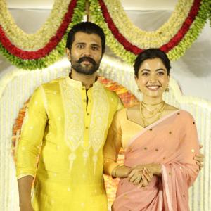 Vijay Deverakonda and Rashmika’s Media Meet After Marriage