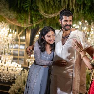 Vijay Deverakonda and Rashmika Mandanna's Stunning Wedding Reception in Hyderabad