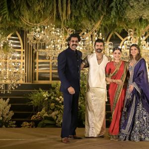 Vijay Deverakonda and Rashmika Mandanna's Stunning Wedding Reception in Hyderabad