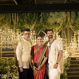Vijay Deverakonda and Rashmika Mandanna's Stunning Wedding Reception in Hyderabad