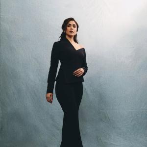 Actress Mrunal Thakur Exudes Elegance in Black Outfit