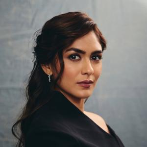 Actress Mrunal Thakur Exudes Elegance in Black Outfit