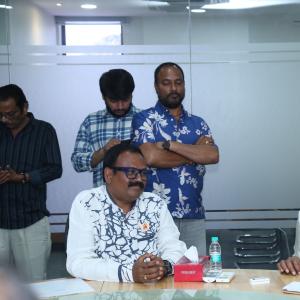 Chiranjeevi Attends Ram Charan Birthday Celebrations at Blood Bank - Event Stills