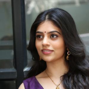 Bandhavi Sridhar in Traditional Outfit with Elegant Jewelry
