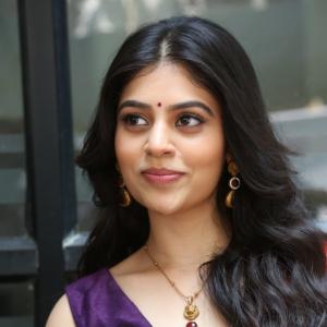 Bandhavi Sridhar in Traditional Outfit with Elegant Jewelry