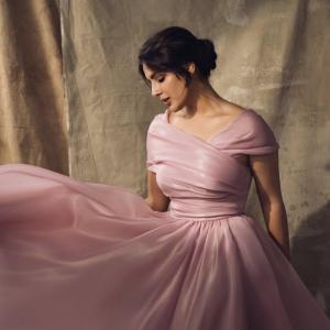 Actress Samyukta Menon in Elegant Pink Gown