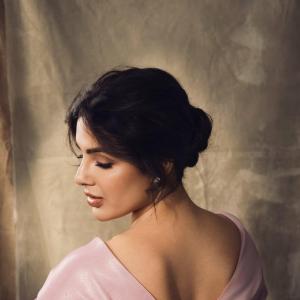 Actress Samyukta Menon in Elegant Pink Gown