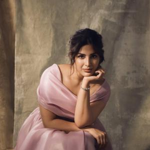 Actress Samyukta Menon in Elegant Pink Gown