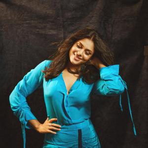Actress Faria Abdullah Shines In Classy Teal Look