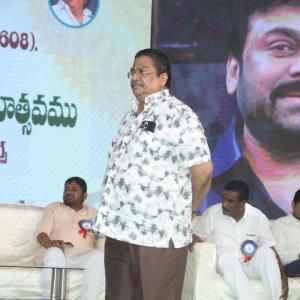 Chiranjeevi at Chitrapuri Colony MIG Houses Opening