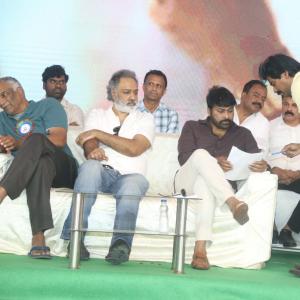Chiranjeevi at Chitrapuri Colony MIG Houses Opening