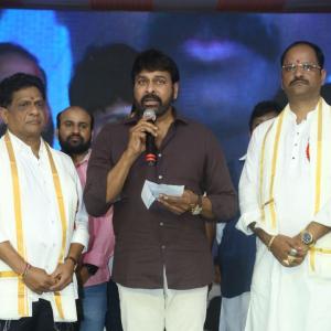 Chiranjeevi at Chitrapuri Colony MIG Houses Opening