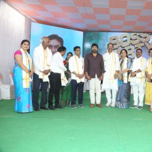 Chiranjeevi at Chitrapuri Colony MIG Houses Opening